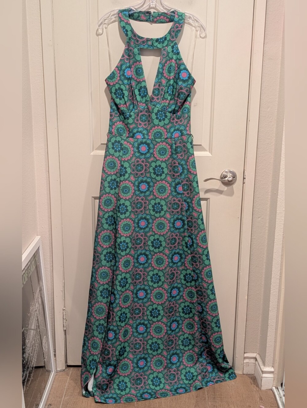 Unique vintage Smak Parlour Halter Maxi Dress